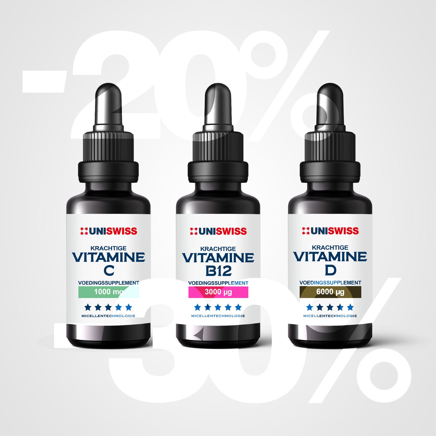 Wateroplosbare supplementen van de hoogste kwaliteit voor de beste merkbare resultaten