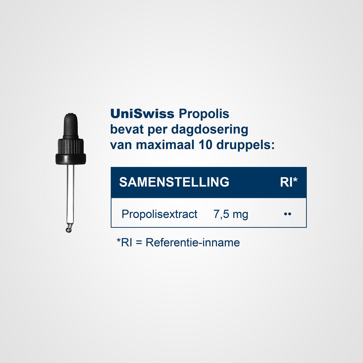 Uni Swiss Propolis supplement wateroplosbaar zonder alcohol