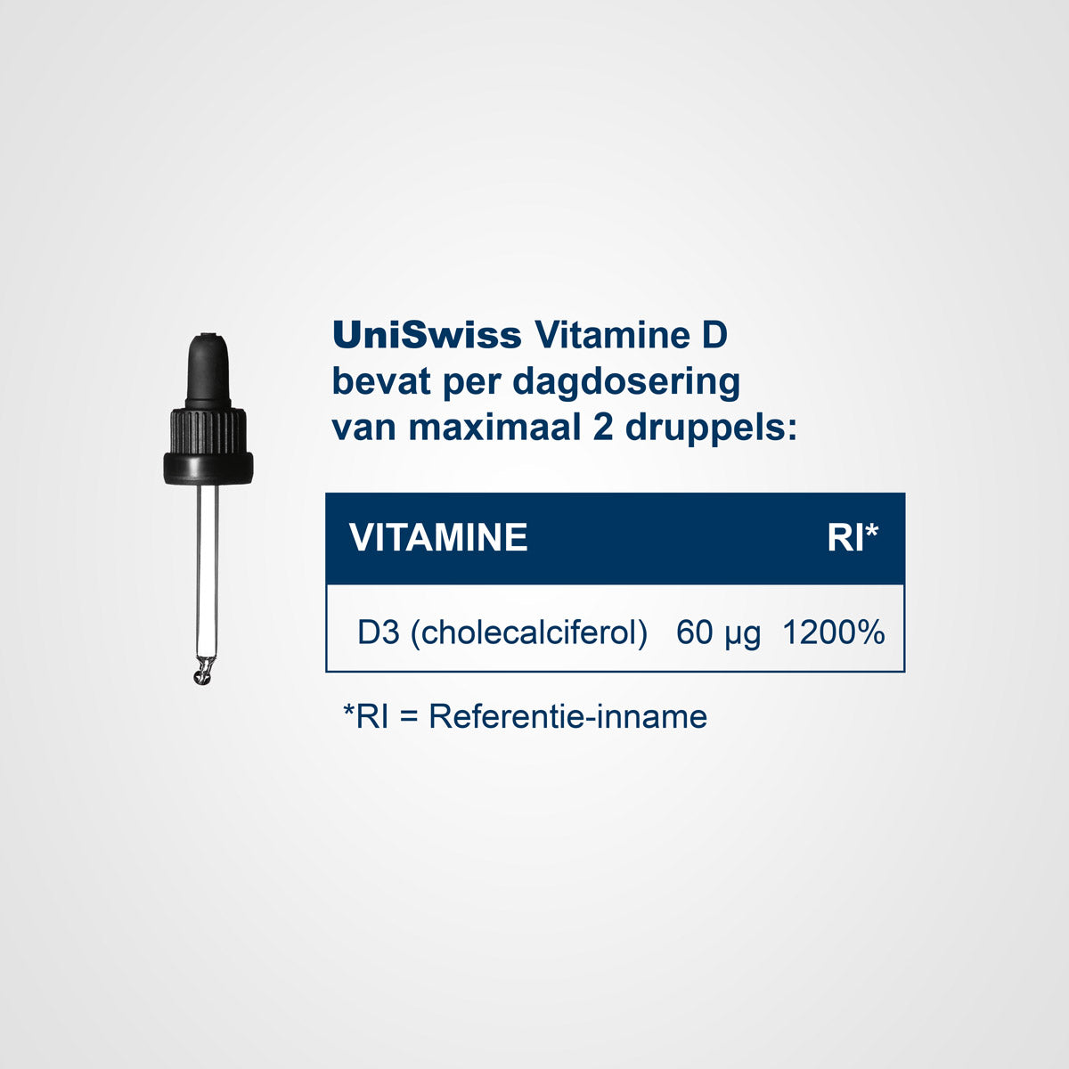 Uni Swiss vitamine D supplement wateroplosbaar
