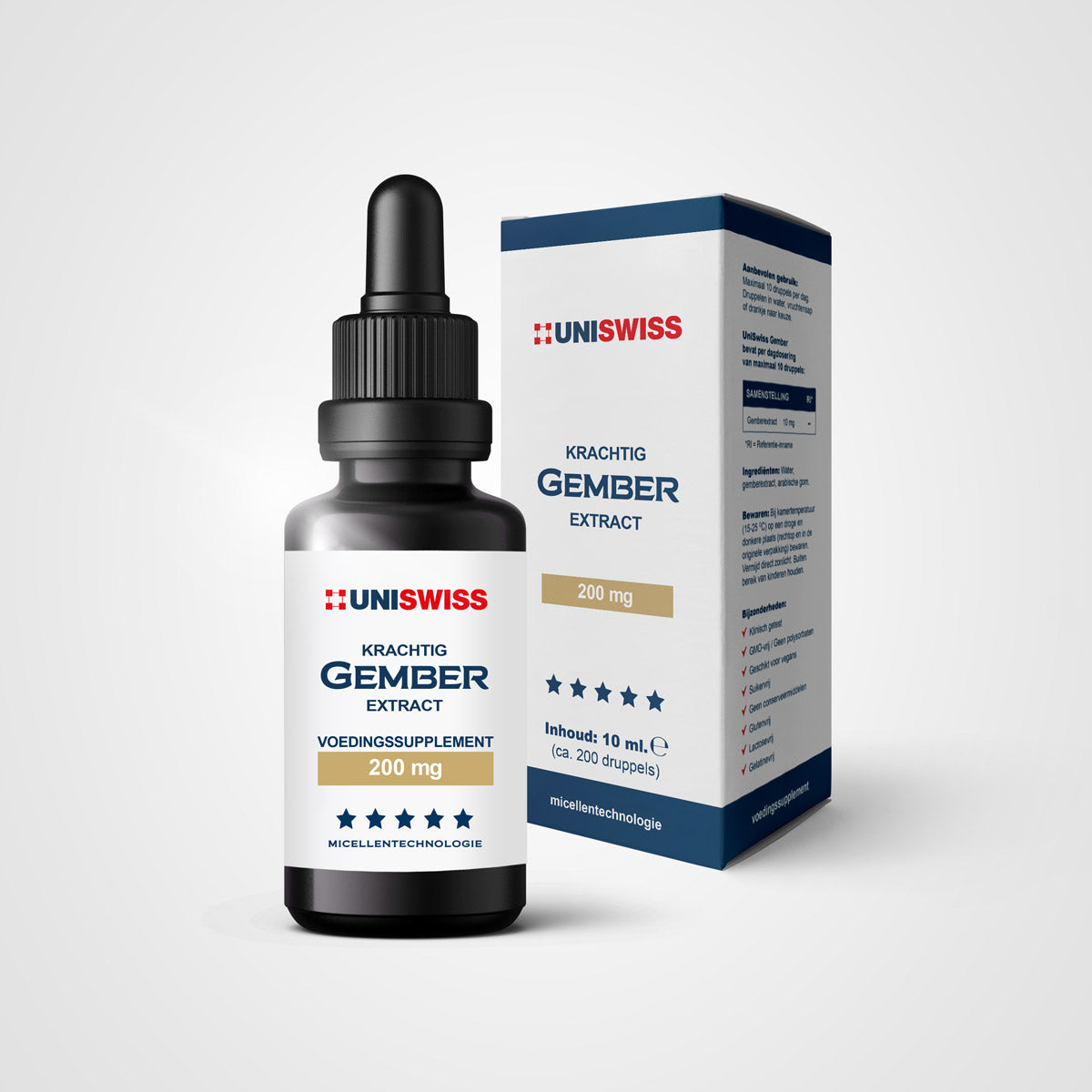 Uni Swiss Gember supplement wateroplosbaar