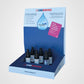 UniSwiss Dagelijkse Supplementendisplay - 6 premium Flesjes om zelf te combineren