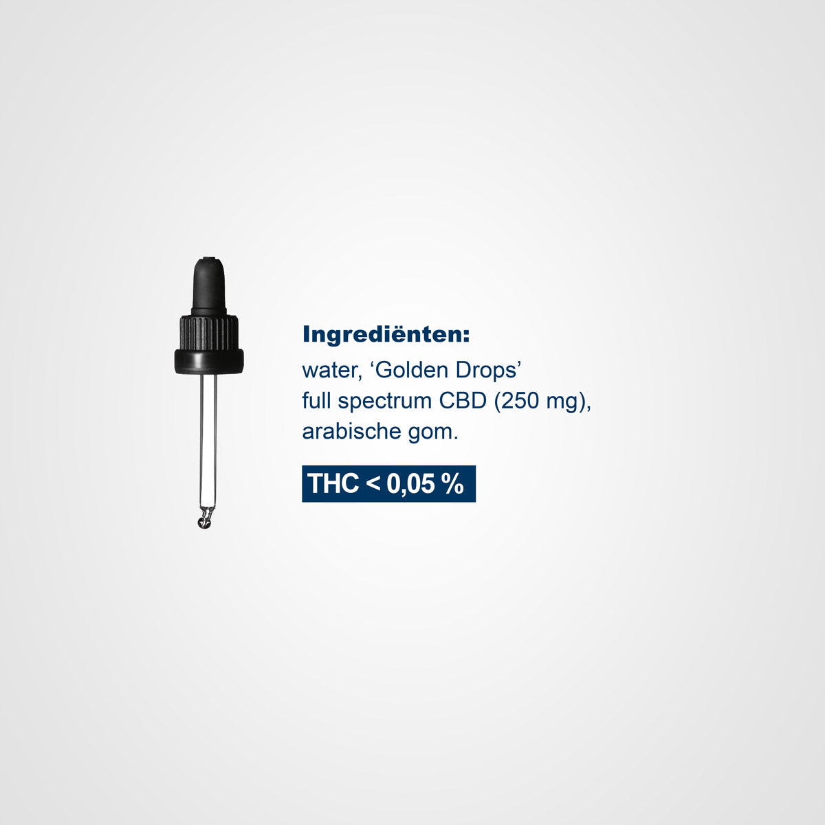 Uni Swiss wateroplosbare CBD full spectrum Golden Drops