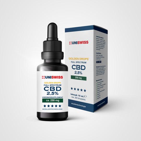 CBD - Full Spectrum 'Golden Drops' - 2,5%